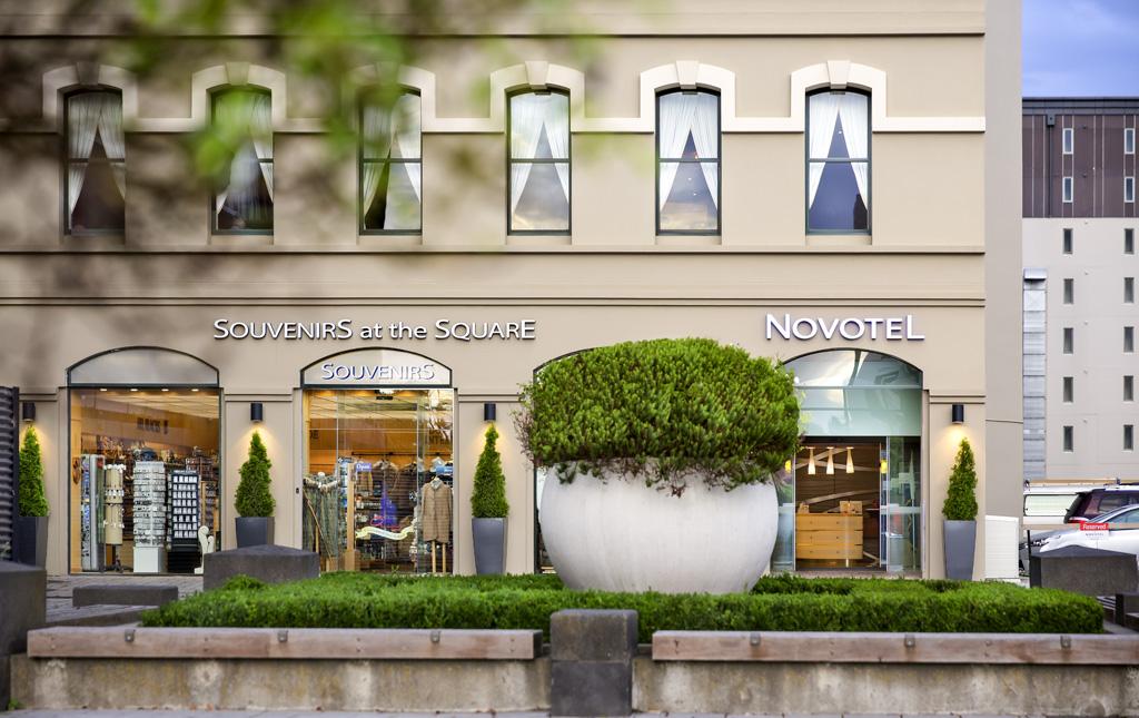 Novotel Christchurch Cathedral Square Exterior foto